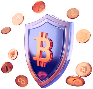 Security lock for cold storage and two-factor authentication